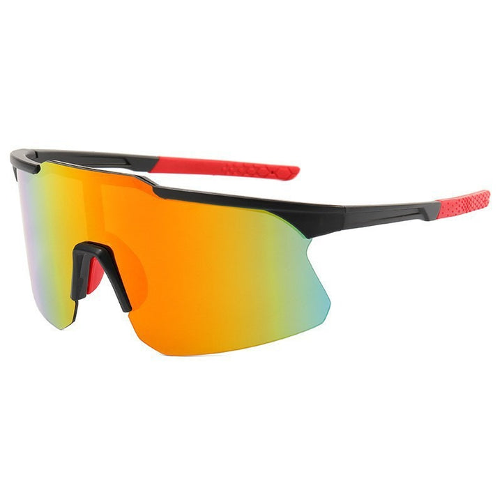 Unisex nan sporty performance sunglasses half rimless with polarized lenses and non-slip nose pad Kalsten