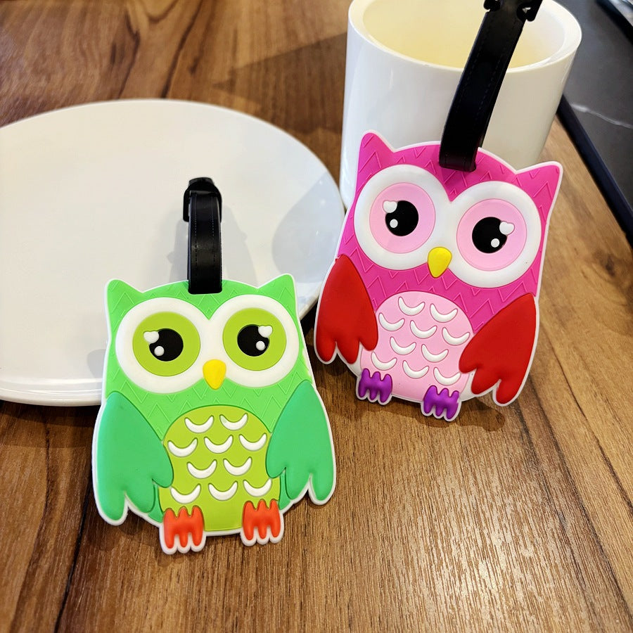 Cute Owl-Shaped Luggage Tag Kalsten