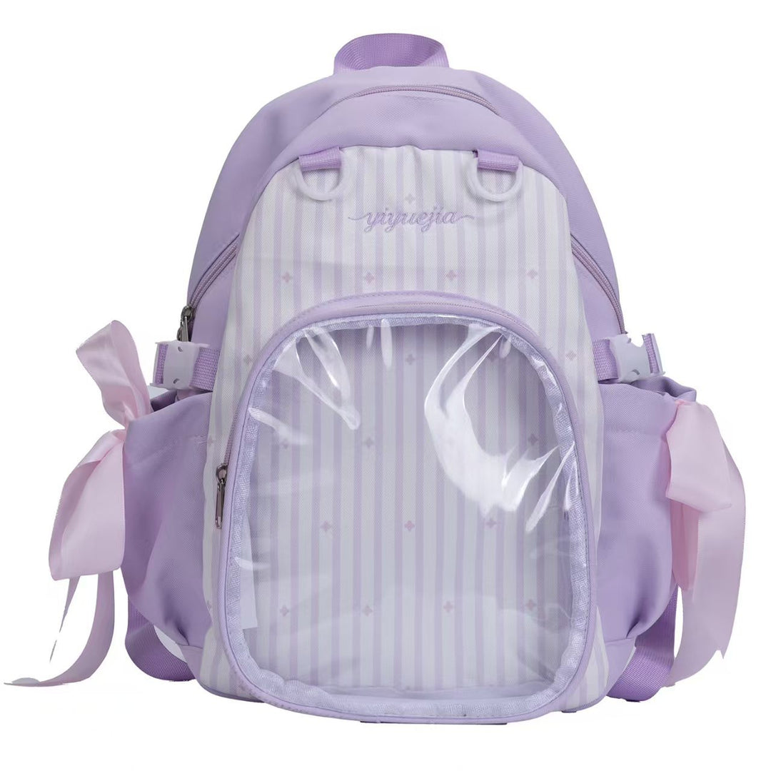 Clear Front Design Backpack Kalsten
