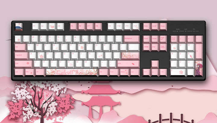 Ocean-Themed Mechanical Keyboard Kalsten