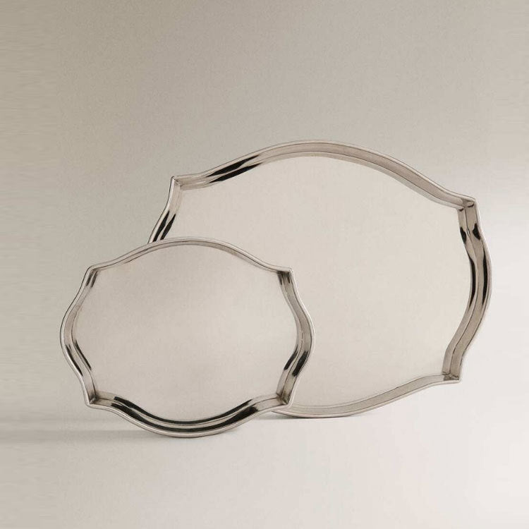 Decorative Metal Serving Tray