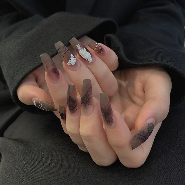 Artistic 3D Nail Design Extensions
