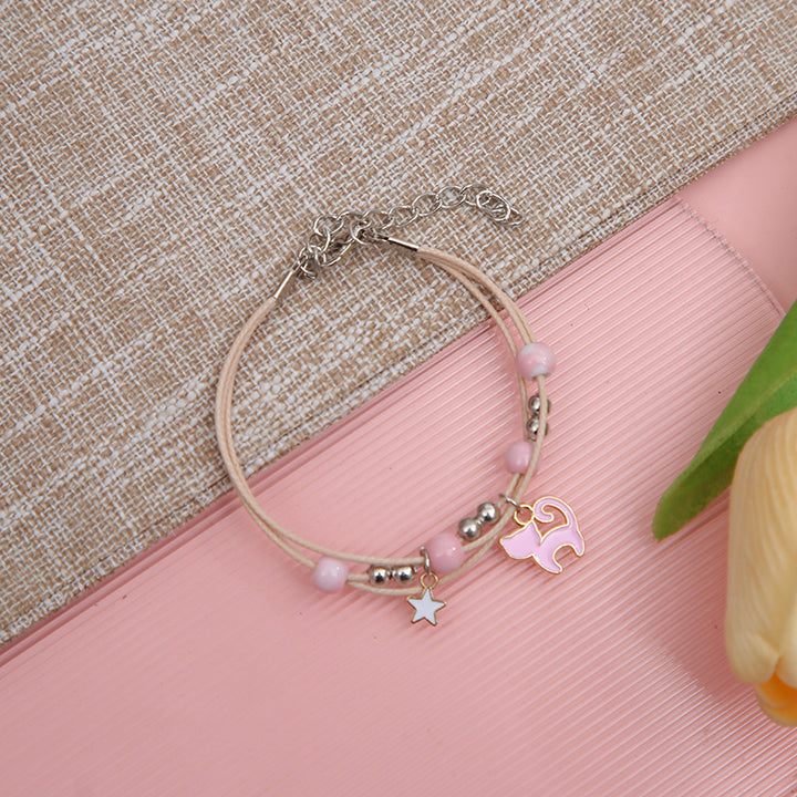 Elegant Unicorn Charm Bracelet Kalsten