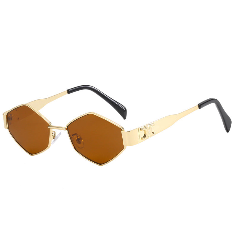 Fashionable sunglasses in hexagonal design Kalsten