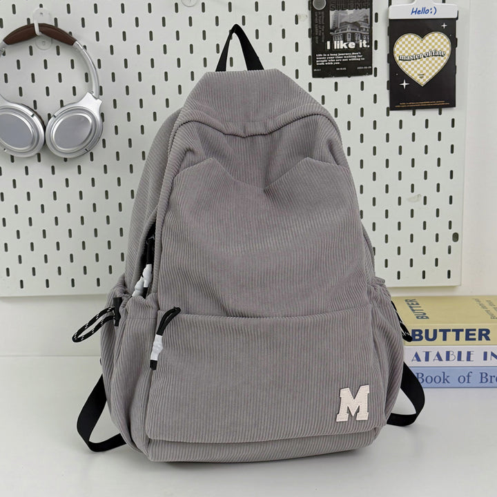 Corduroy Casual Backpack Kalsten