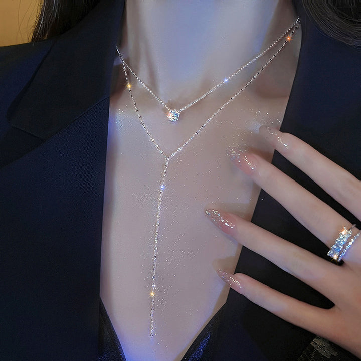 Multi-Layered Pendant Necklace Kalsten