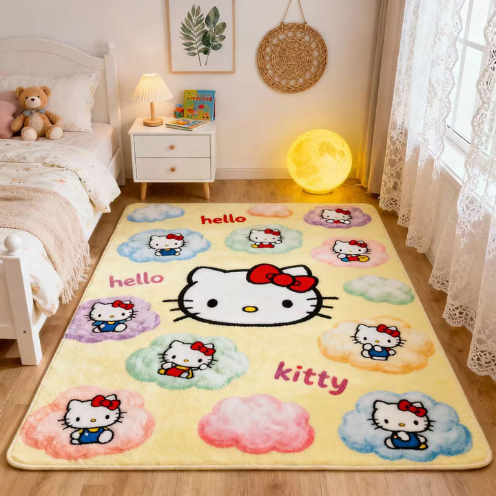 Hello Kitty-Themed Plush Floor Mat Kalsten