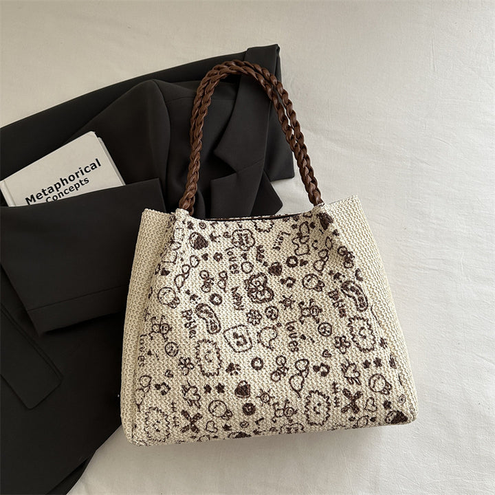 Chic Woven Tote Bag Kalsten