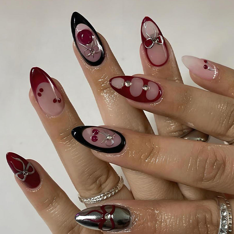 Artificial nail set with unique designs Kalsten