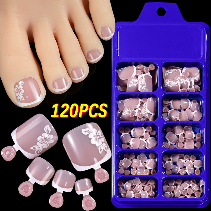 Elegant Butterfly Nail Art Press-On Set