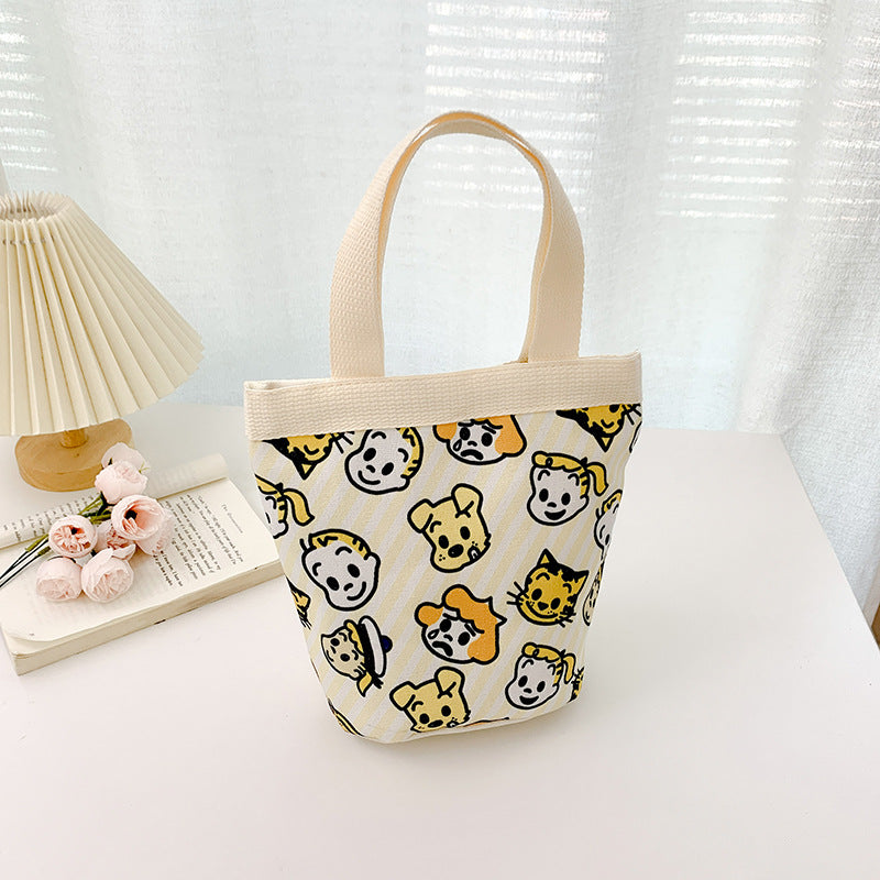 Fun-Themed Character Tote Bag