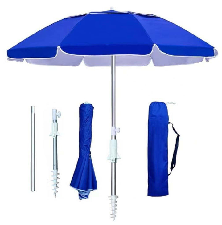 Ladies Beach Umbrella with Stable Ground Anchoring Kalsten