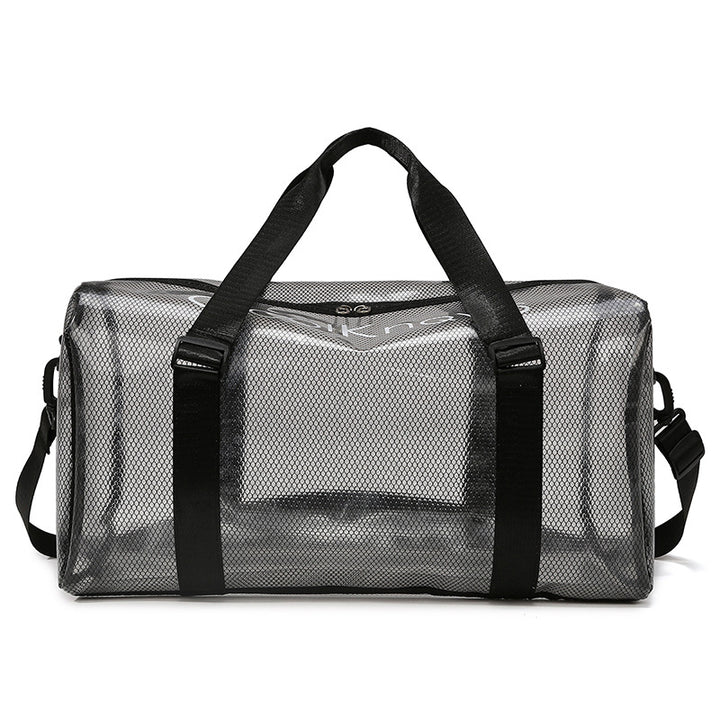 Transparent Mesh Sports Duffel Bag Kalsten