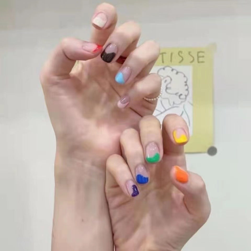 Artistic Colorful Nail Art Set
