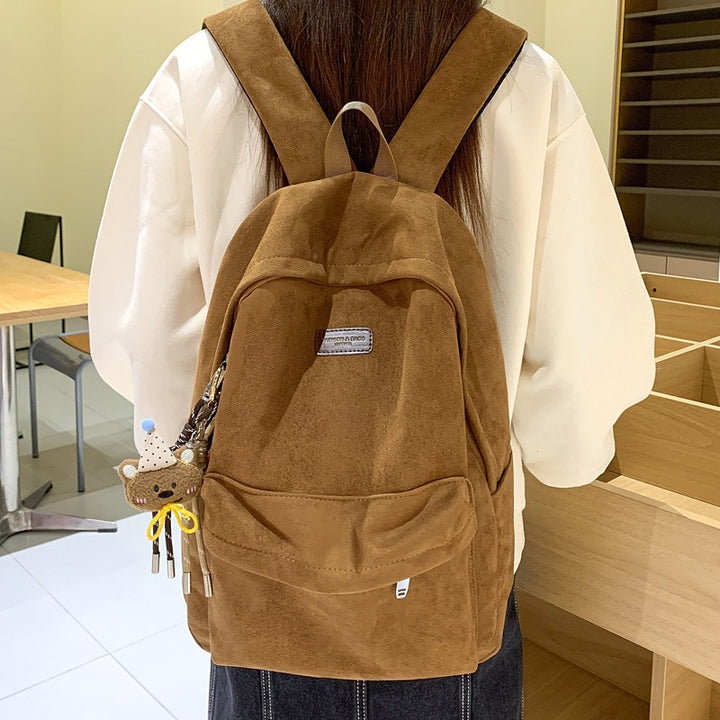 Stylish Suede Backpack Kalsten