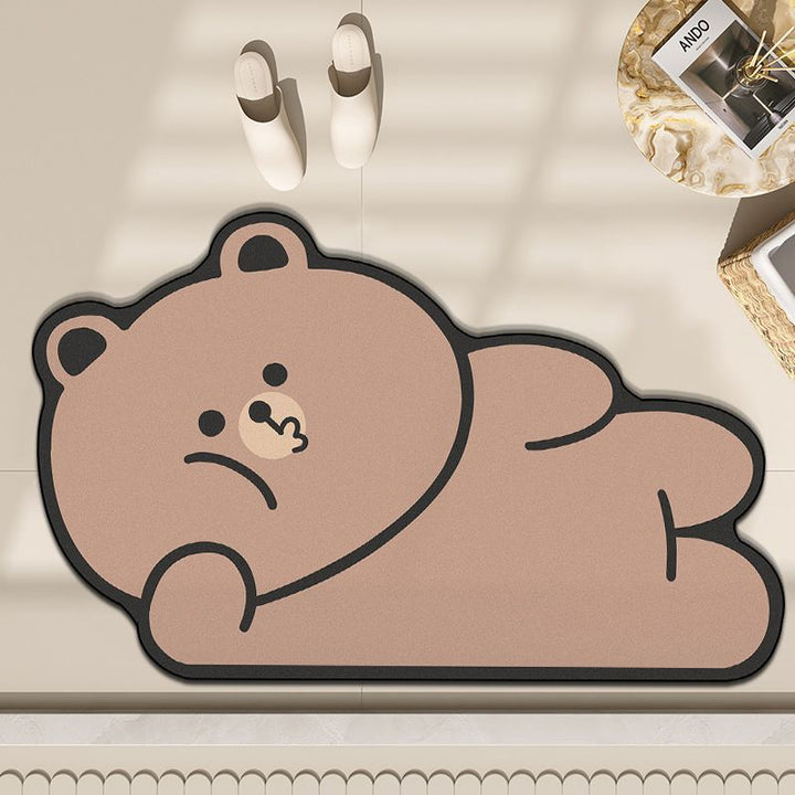 Fun Cat-Themed Decorative Floor Mat Kalsten