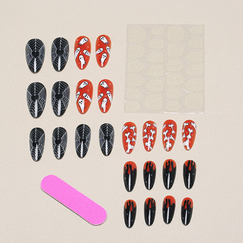 Spooky Themed Press-On Nail Set