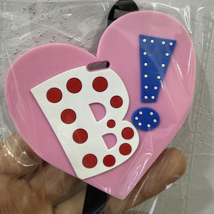 Personalized Striped Luggage Tag Kalsten