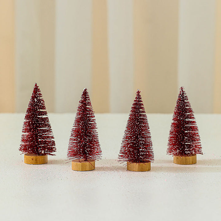 Decorative Miniature Christmas Tree Figurines Kalsten