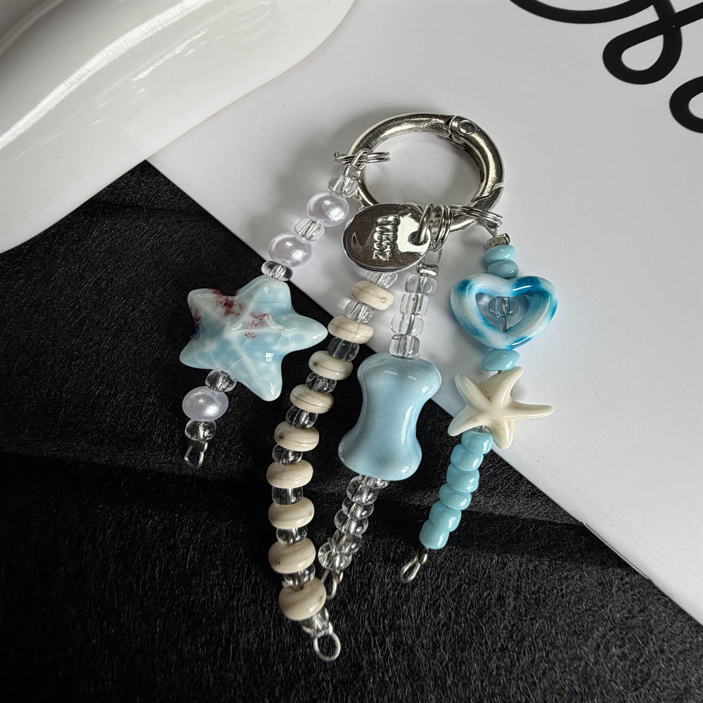 Decorative Beaded Keychain Kalsten 1790135676