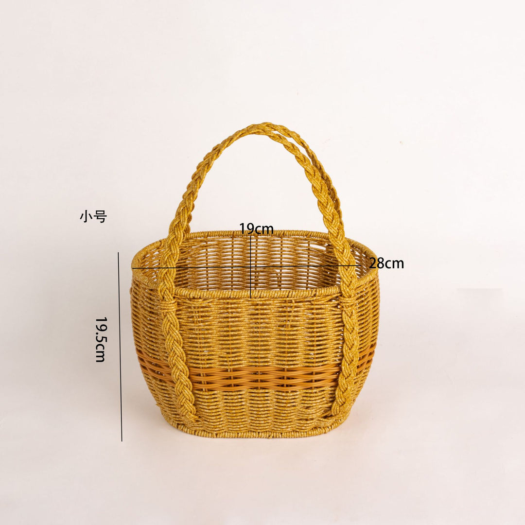 Artisan Woven Storage Basket Kalsten
