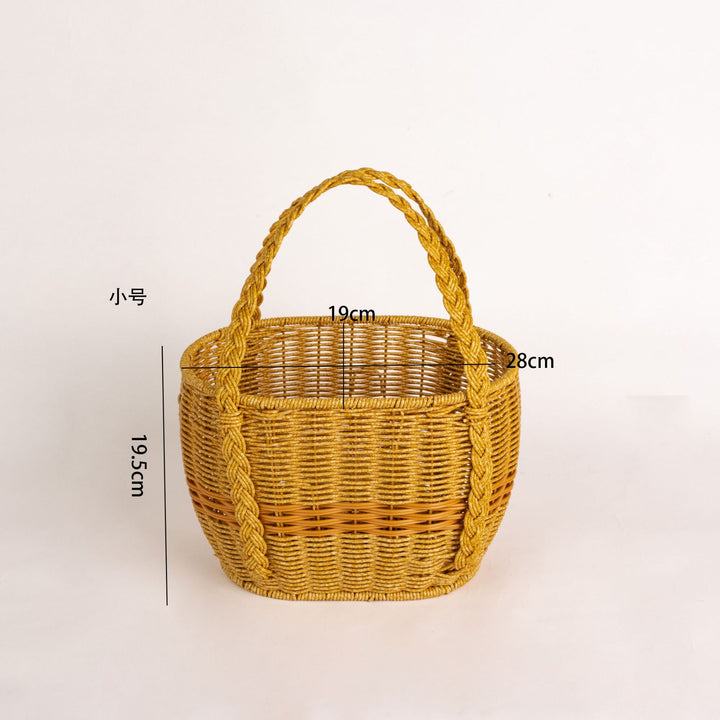 Artisan Woven Storage Basket Kalsten