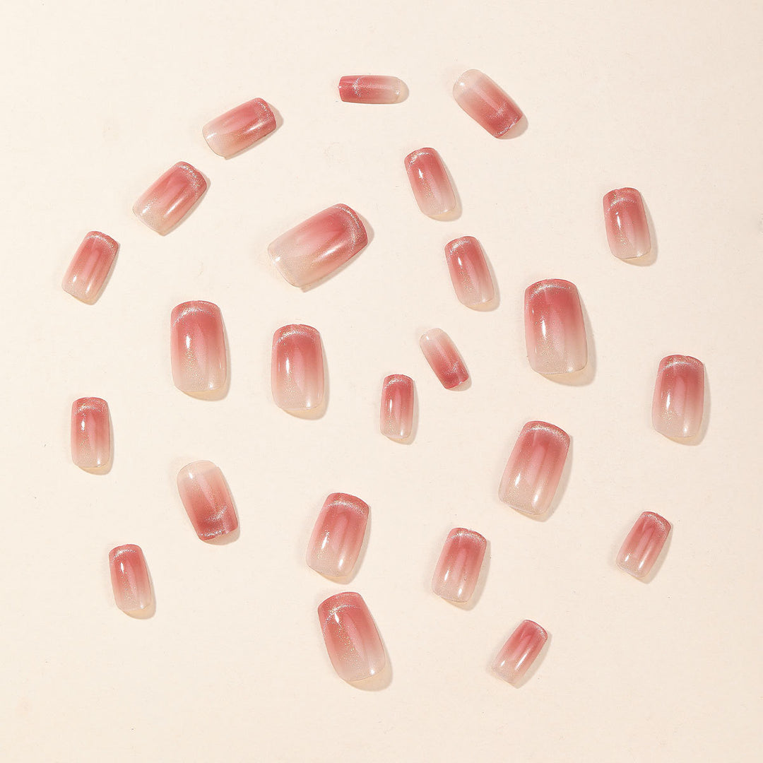 Glossy Ombre Nail Art Kalsten