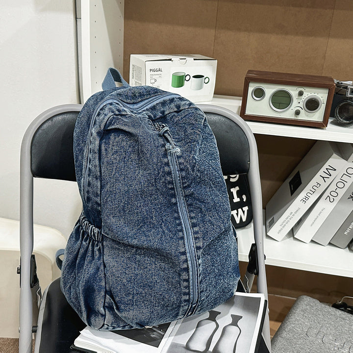 Casual Denim Travel Backpack Kalsten