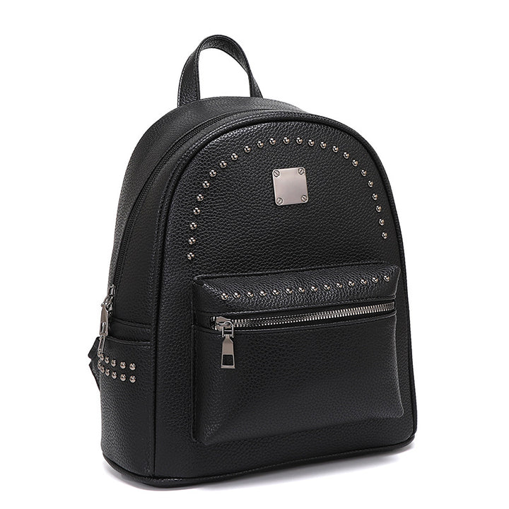 Studded Leather Backpack Kalsten