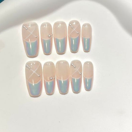 Elegant Ombre Press-On Nail Set