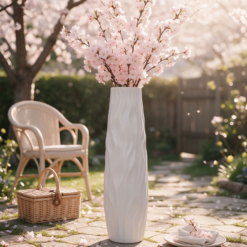 Contemporary Tall Wave Vase Kalsten