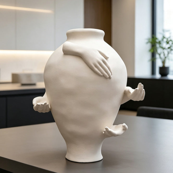 Artistic Ceramic Decorative Vessel