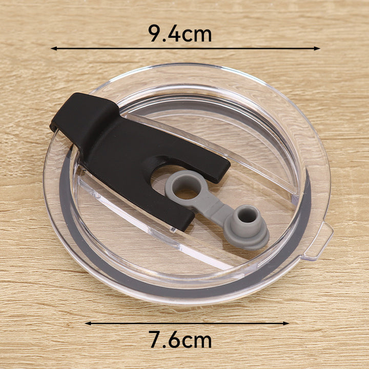 Spillproof Replacement Insulated Tumbler Lid With Silicone Gasket Flip Drinking Cover