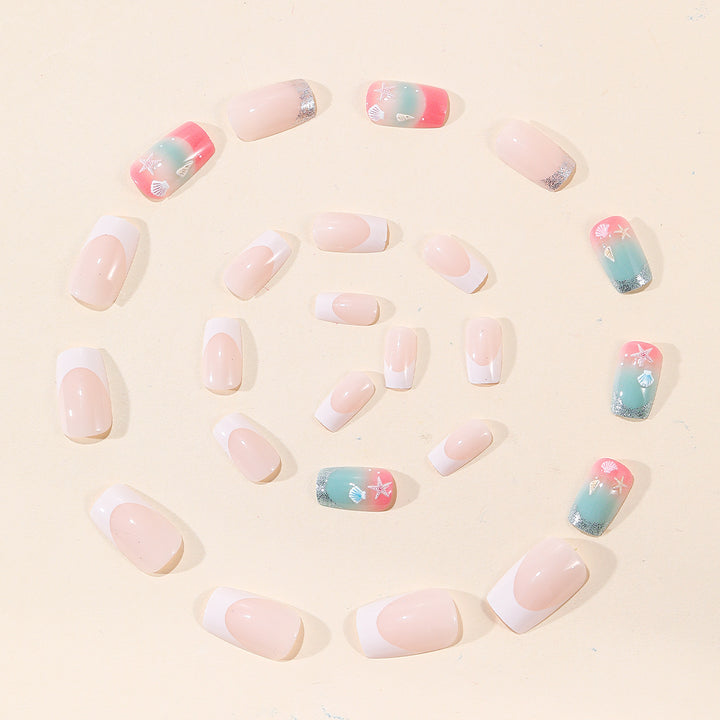 Coastal Ocean-Inspired Nail Art Extensions Kalsten