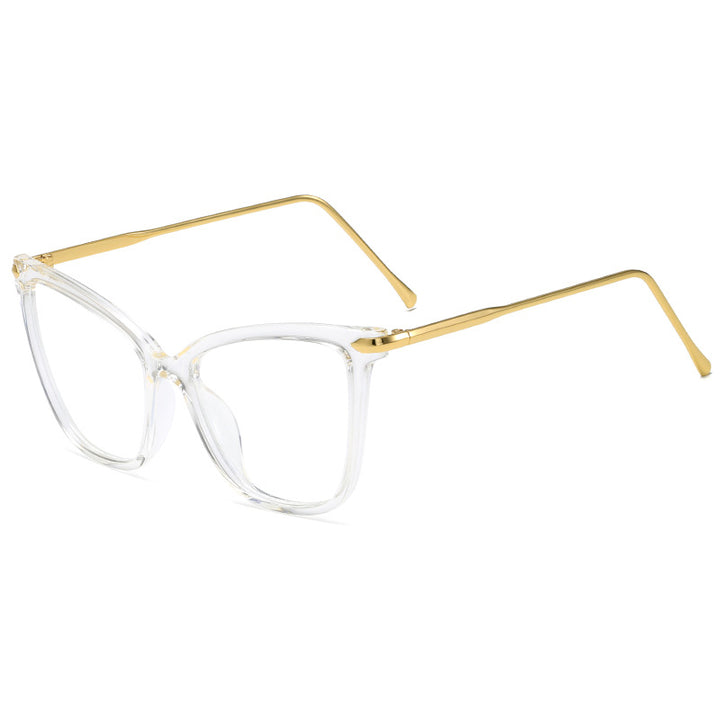 Women Cat-Eye Glasses with filigree Metal Frame Kalsten