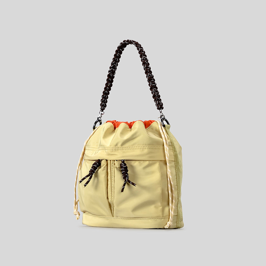 Drawstring Bucket Bag