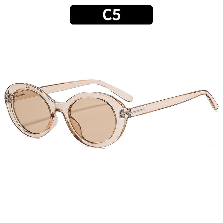 Stylish Oversized Oval Sunglasses