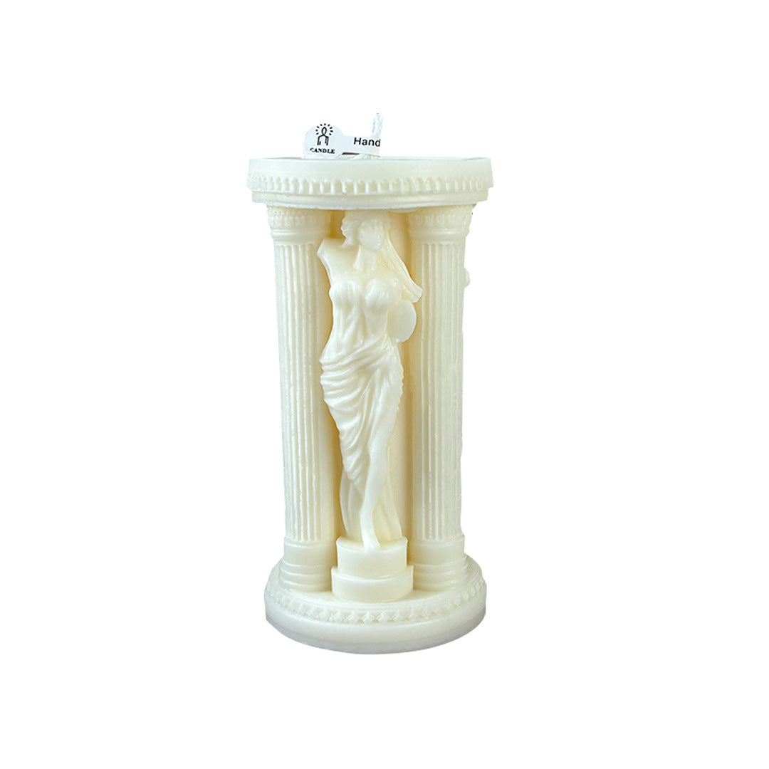 Sculpted Goddess Candle