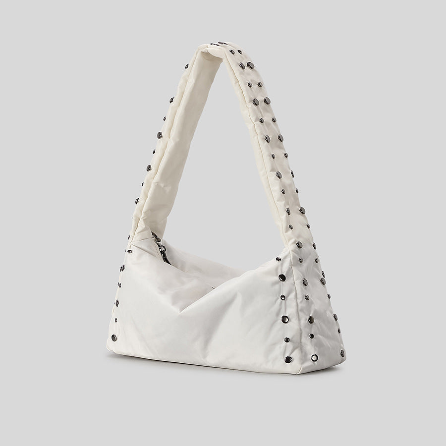 Studded Hobo Bag