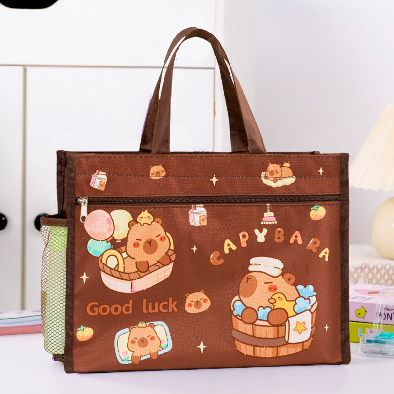 Cute Character-Printed Tote Bag Kalsten