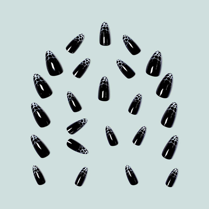 Artful stiletto nails with modern design Kalsten