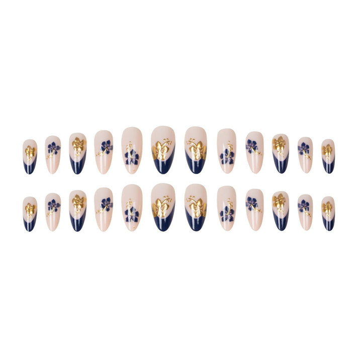 Artistic Floral Nail Design Set