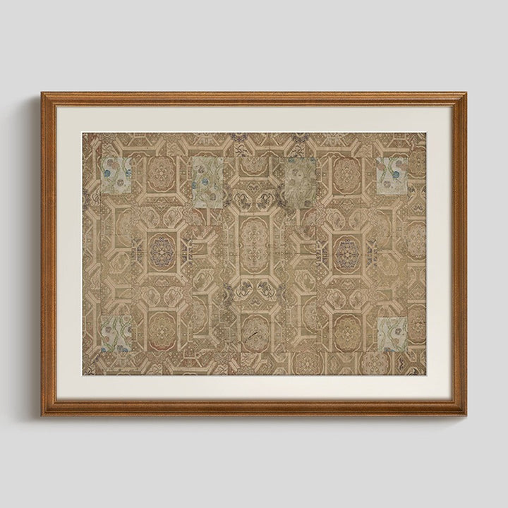 Decorated framed wall art