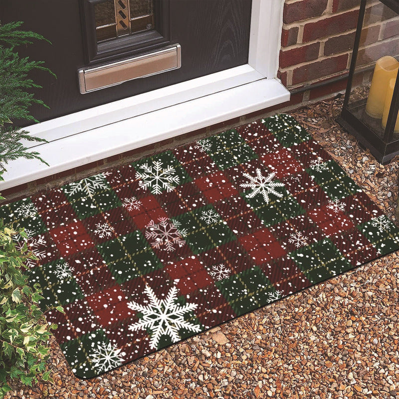 Holiday-Themed Welcome Mat