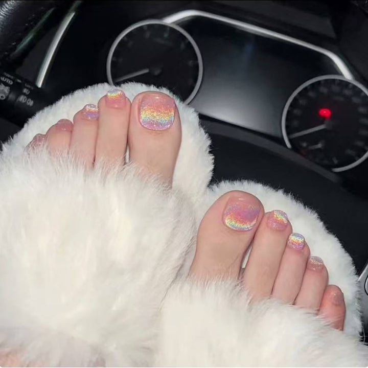Fluffy Faux Fur Slide Sandals