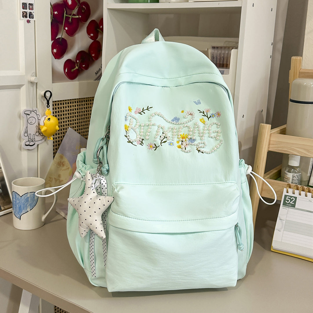 Stylish Embroidered Casual Backpack Kalsten 1791205296