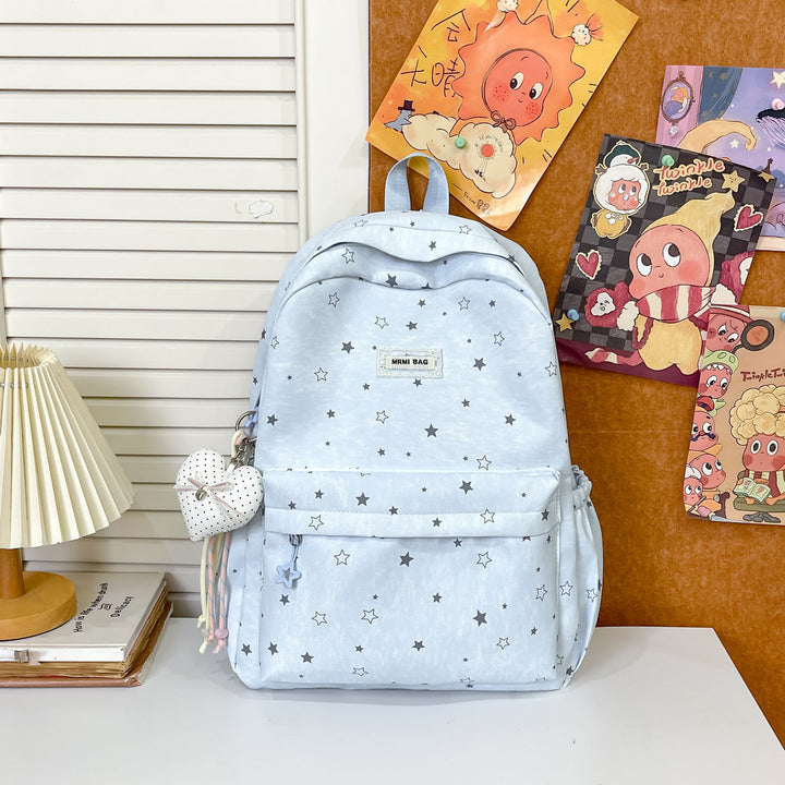Star-Patterned Casual Backpack Kalsten
