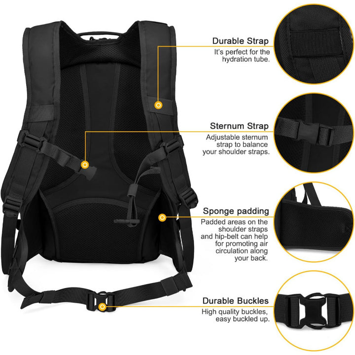 Tactical Outdoor Backpack with Multiple Compartments Kalsten