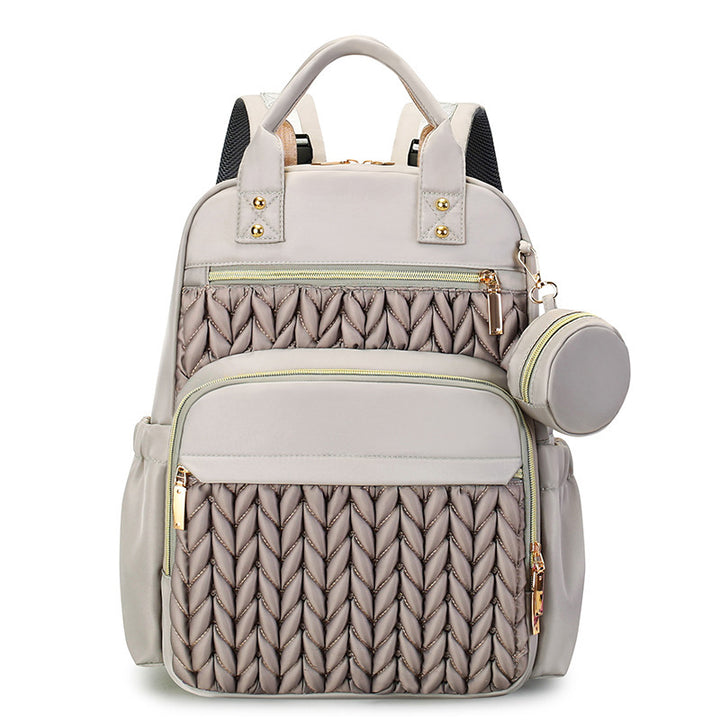 Fashionable backpack with practical compartment system Kalsten