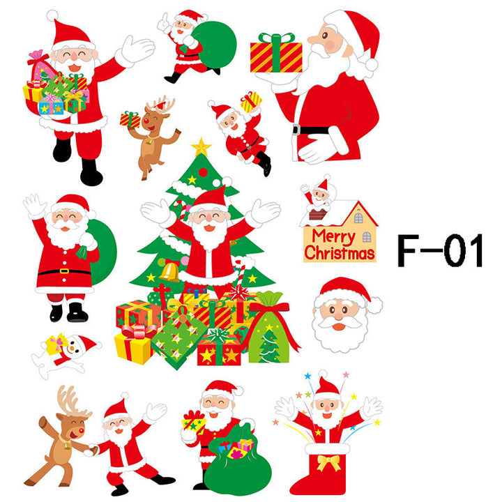 Festive Christmas Wall Decals Kalsten